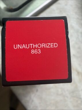 NARS Explicit Lipstick in Black Packaging